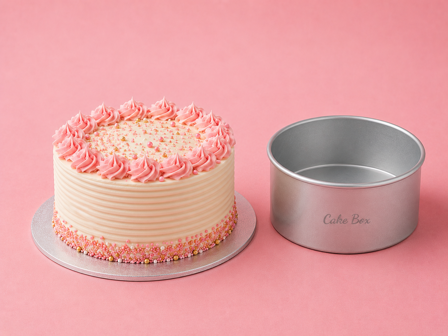Round Aluminium Cake Tin