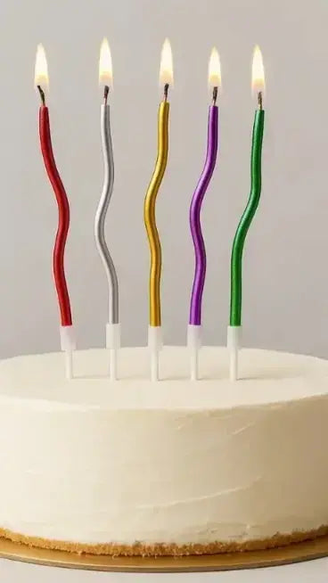 Wavy Special Birthday Candle