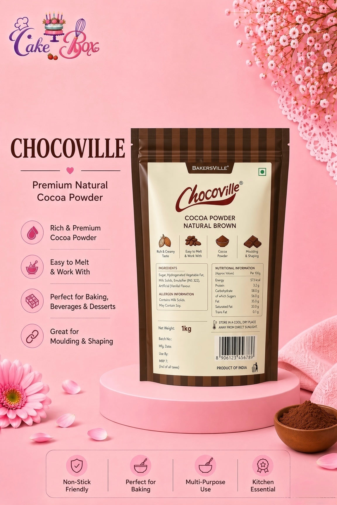 Chocoville Cocoa Powder 150