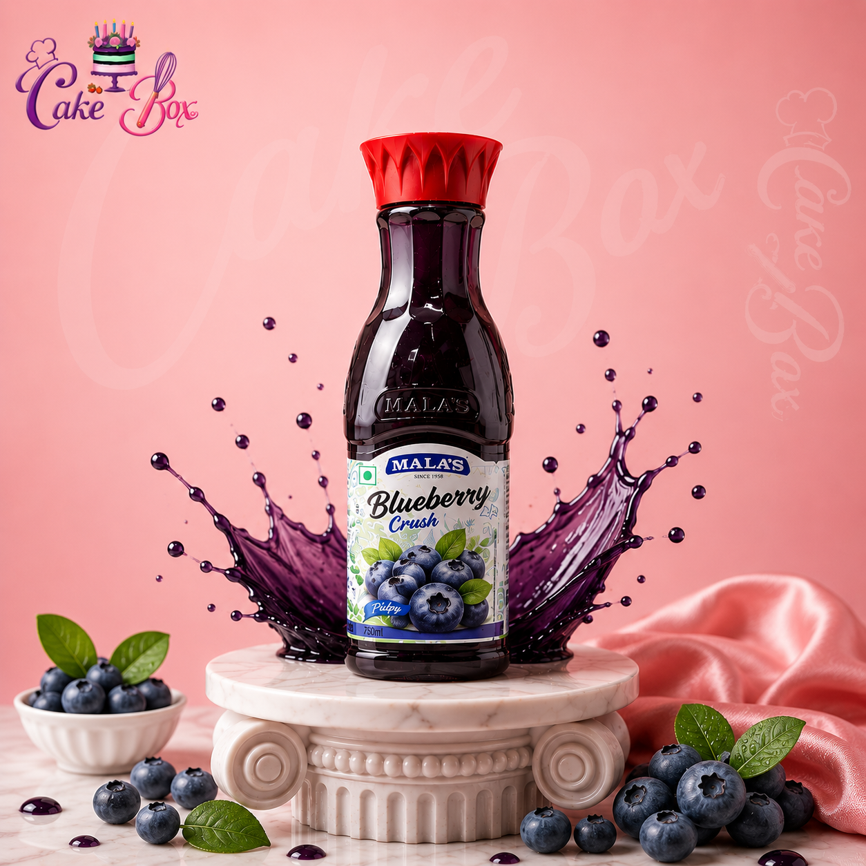 Blueberry Cursh 750Ml