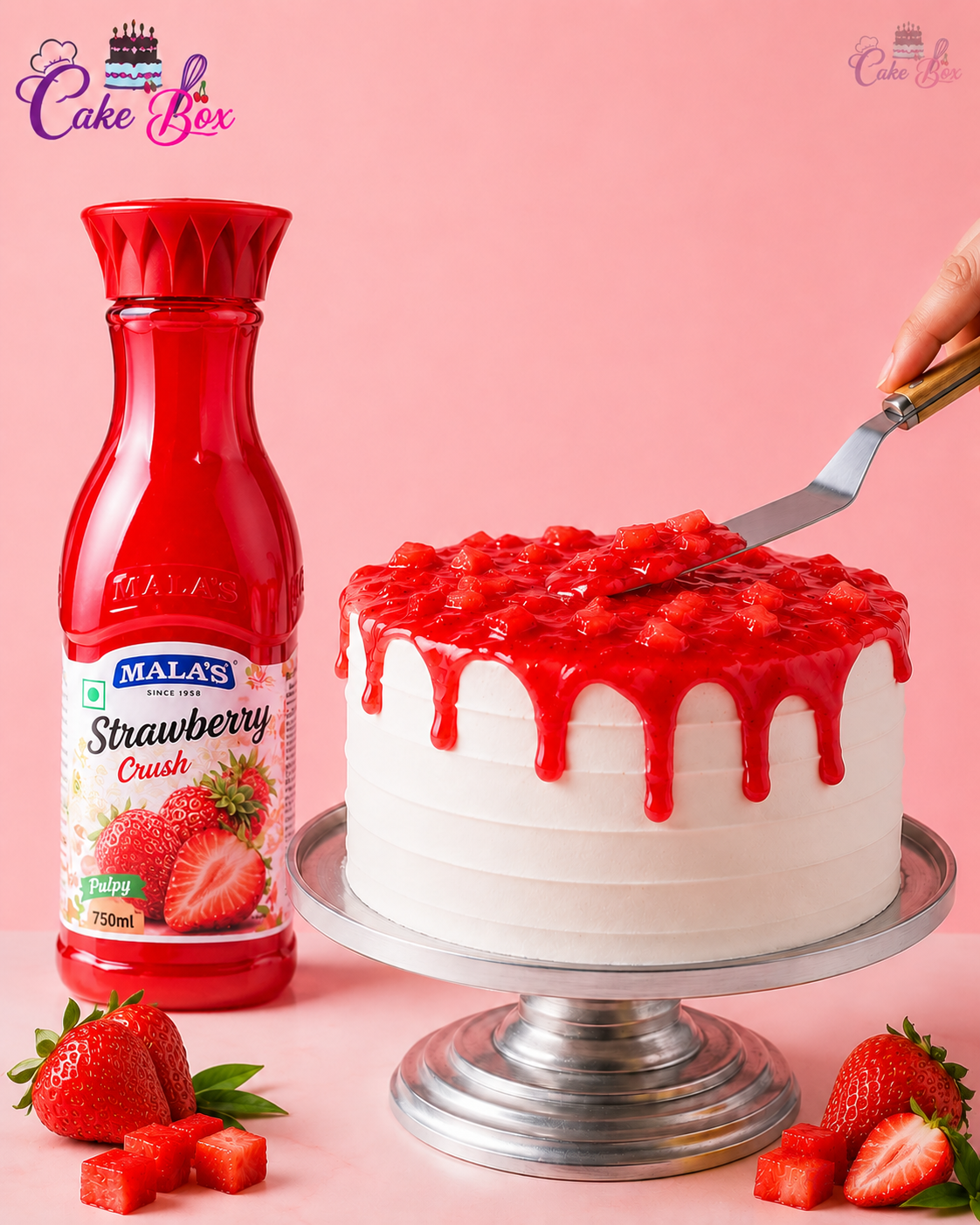 Strawberry Crush 750Ml
