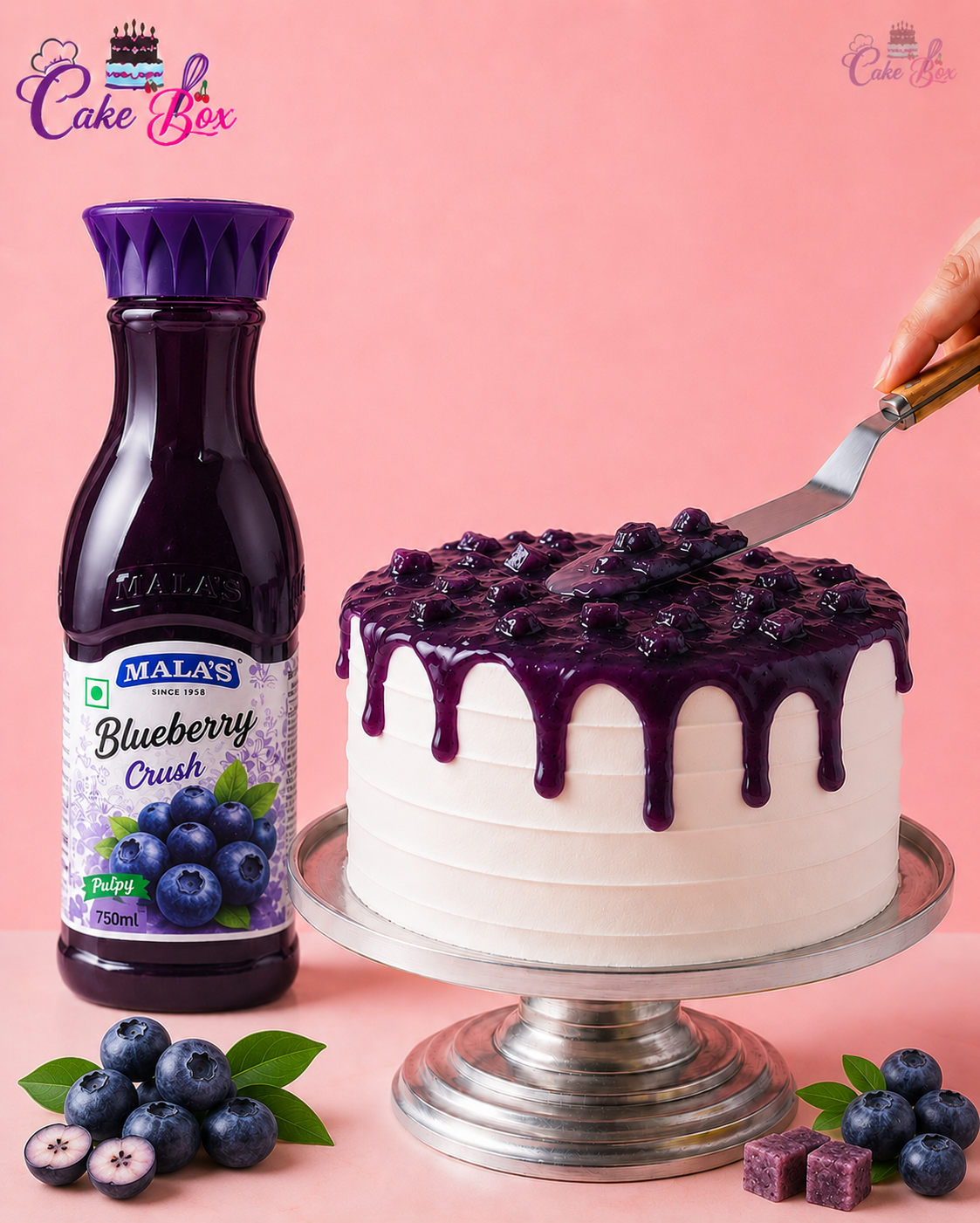 Blueberry Cursh 750Ml
