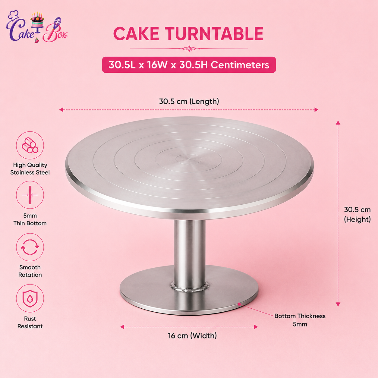 Steel Turn Table