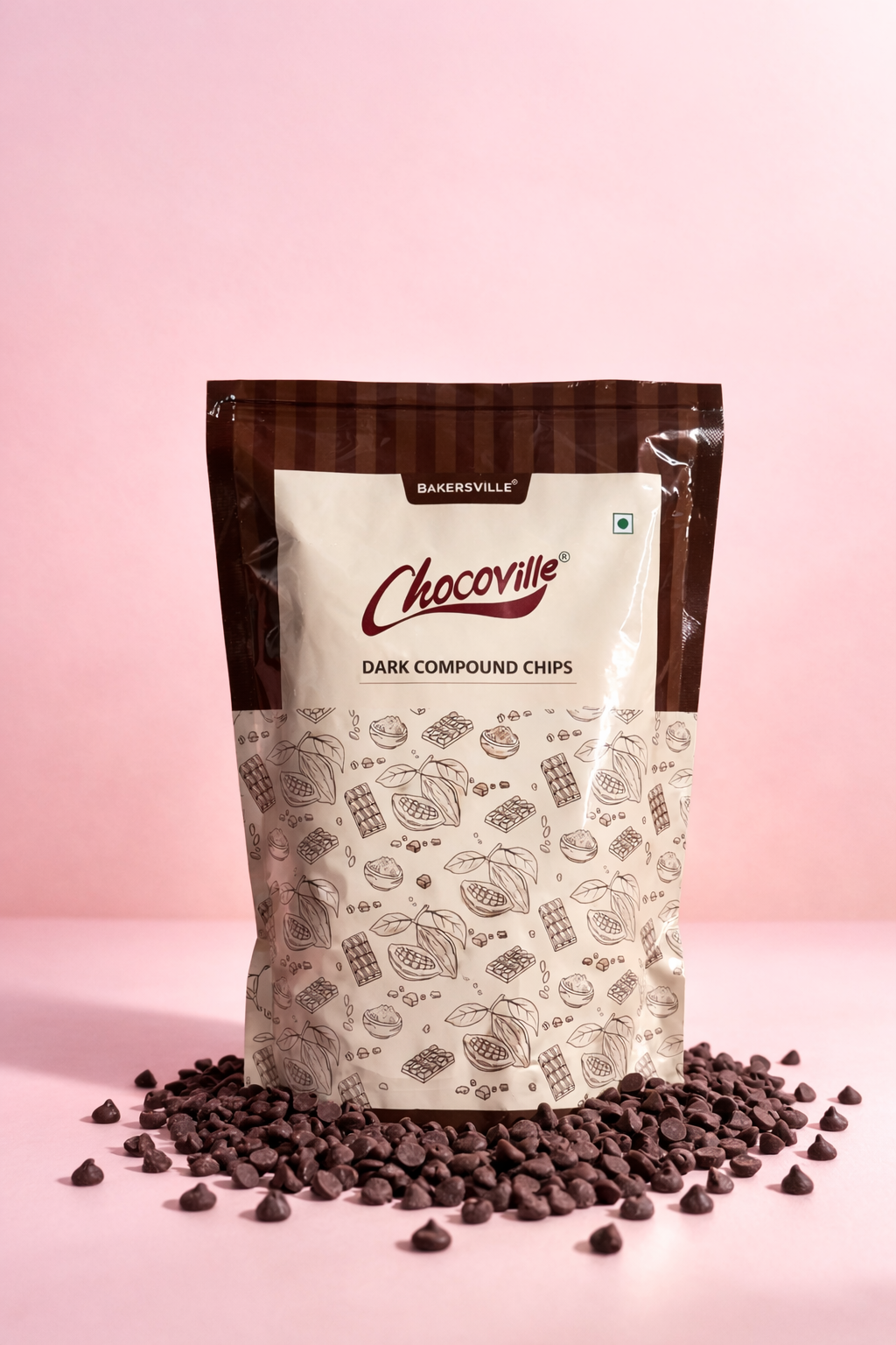 Dark Compound Chocolate Chips – Premium Baking Chocolate