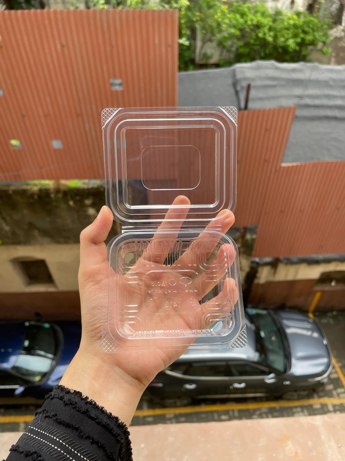 Brownie box Single PVC 100ml
