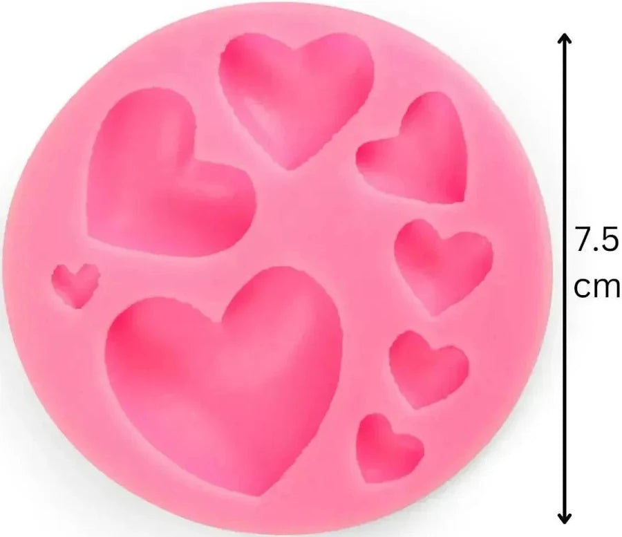 Heart Shape Silicon Mould