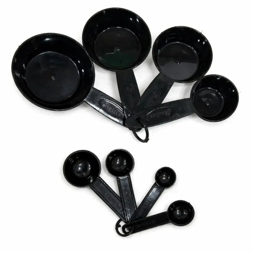 Measuring cups & Spoons Black